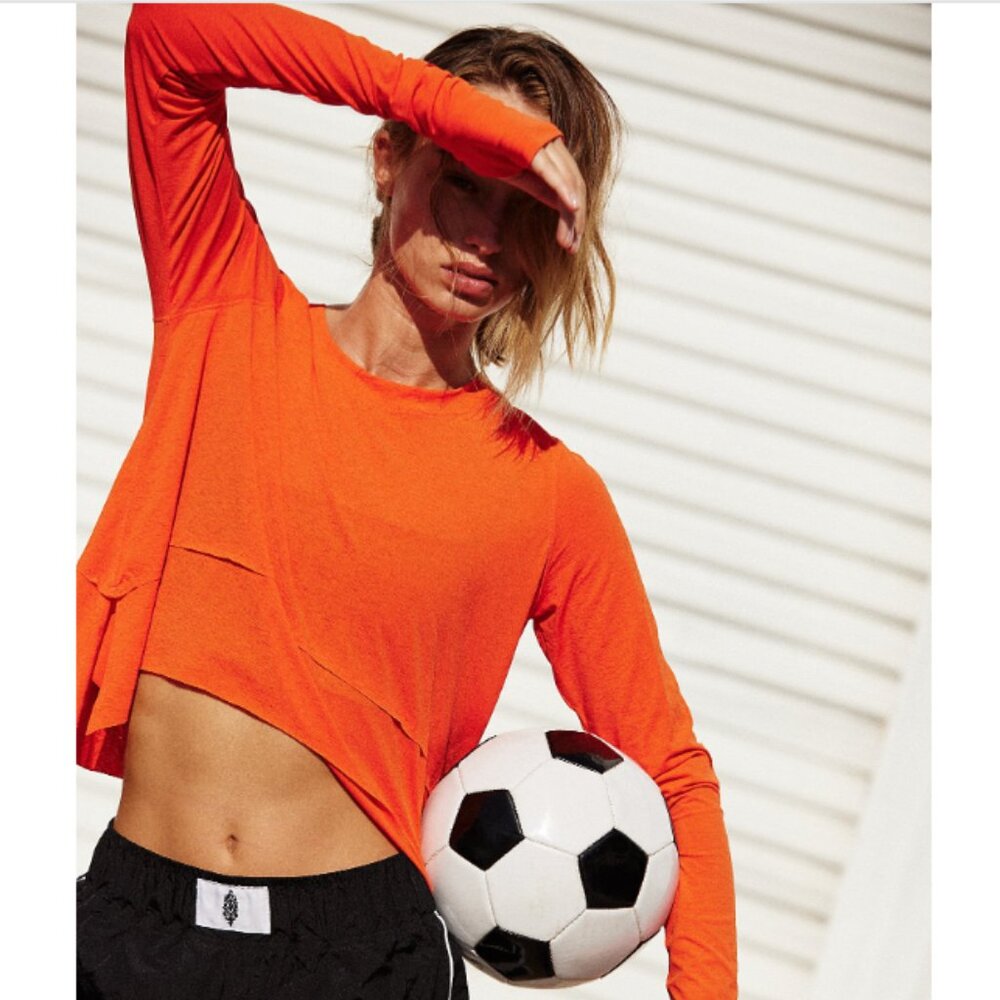 Free People Movement Tempo Long-Sleeve Tee NWOT